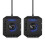 2X Phoinikas T10 Multi- USB Hub Audio Adapter External Stereo Card Black 1