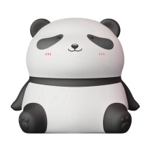 Panda Bonito LED Night Light Silicone USB Recarregável Temporizador Lâmpada de Cabeceira Decoração Do Quarto Crianças Nightlight Presente