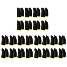 48X Manchon de Doigt de Jeu Mince Respirant Anti-Sueur Anti-Dérapant Manchon de Pouce Doigt de Jeu Gants pour Clés de Visée