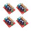 4X 400W Speaker Crossover 2 Way High-Low 4-16 Ohm Frequency Divider for Speaker 1