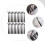 Eyelash Combs Girls 30set 4.3x0.3x0.2in 6