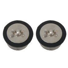 2 Pièces Bouchon En Caoutchouc Bouchon de Piscine Prise D'Hivernage pour 2 Pouces Trou de Tuyau Accessoires de Piscine Outils de Jardin