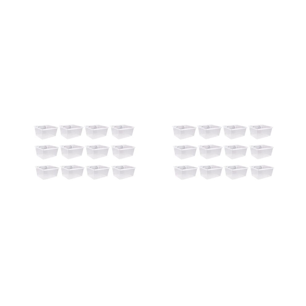 24 Pieces Pegboard Plastic Bins Kit - Pegboard Bins With Hooks - Pegboard Accessories Workbench Bins Fits To Peg Board 6033720975840