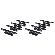 8 Pack 4 Zoll Schwarz Boots Klampen Kajak Klampen Boots Dock Klampen Boot Kajak Kanu Klampen Schwarz Starke Nylon Klampen