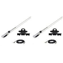 2X Mobiele Radio Quad-Band Antenne 144/220/350/440MHz voor QYT KT-7900D Auto Walkie Talkie ANT-7900D Mobiele Antenne(C)