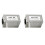 2X RJ45 Female to Female CAT6A Shielded Coupler Inline Ethernet Coupler Ethernet Extender Adapter Ethernet Cable 1