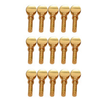 Gold Copper Clarinet Saxophone Sax Neck Tightening Screws Soprano Alto Tenor Woodwind Instrument Parts Pack of 15