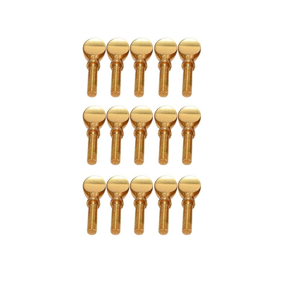 Gold Copper Clarinet Saxophone Sax Neck Tightening Screws Soprano Alto Tenor Woodwind Instrument Parts Pack Of 15 6033604601308