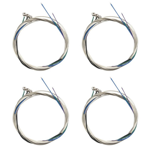 4X V70 Viola Strings Nickel Chrome Wound ADGC Full Set Wire  End