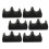 12Pcs Black Plastic Calligraphy Brush Rack Durable Pen Stand for Home 3