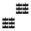 12Pcs Black Plastic Calligraphy Brush Rack Durable Pen Stand for Home 4