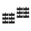 12Pcs Black Plastic Calligraphy Brush Rack Durable Pen Stand for Home 8
