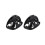 2X Left Rear View Mirror Cover Frame Mirror Shell Base Exterior Accessories for  Focus 2008-2017 1