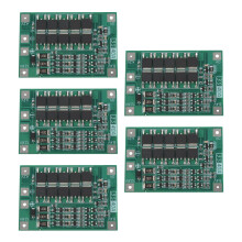 5X 3S 40A for Screwdriver 12V Li-Ion 18650 Bms Pcm Battery Protection Board Bms Pcm with Balance Liion Battery Cell Pack