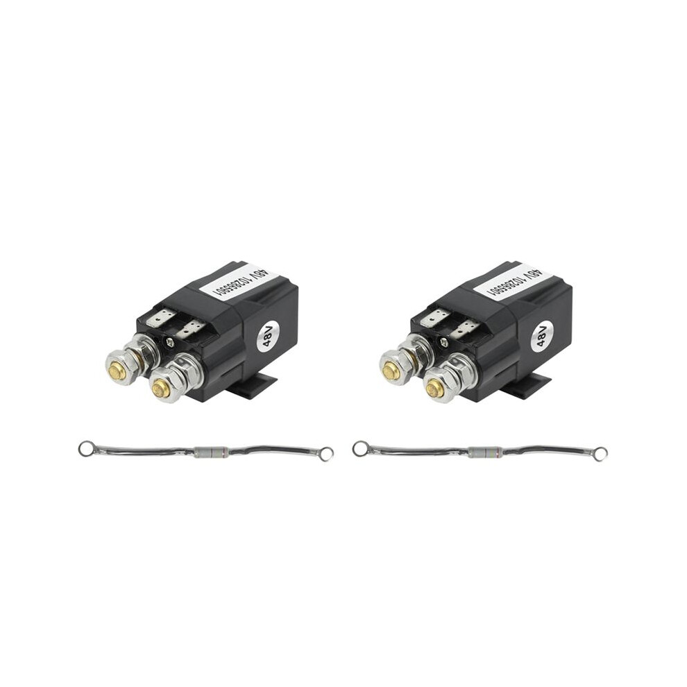 2X Relay Resistance For Club Car Cart 48 Volt Solenoid & Precedent 102865901 1014947 4711958764970