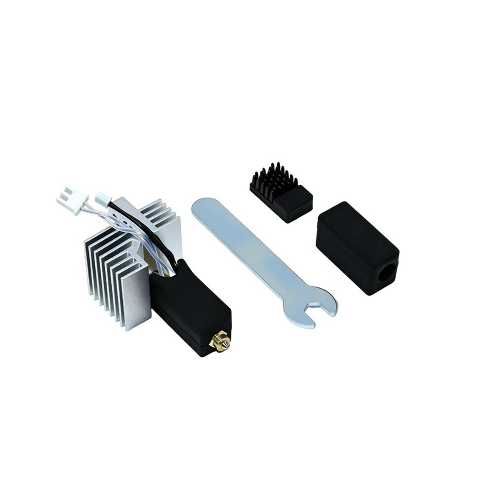 Extruder Hotend Kit For Centauri Carbon Hotend Heating Block Throat Kit With Silicone Cover Nozzle Brushes 0.8Mm 6031048159195