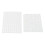 2 Sheets Self-Adhesive Pearl Heart Rhinestones 2