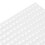 2 Sheets Self-Adhesive Pearl Heart Rhinestones 7