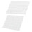 2 Sheets Self-Adhesive Pearl Heart Rhinestones 11
