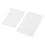 2 Sheets Self-Adhesive Pearl Heart Rhinestones 8