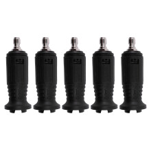 5X Automatisch Werkzeuge Einstellbare Hoch Druck ReinigerdüSen Spitzen, Variables SprüHen Muster, 1/4 Zoll Schnell Kupplung Stecker, 3000 Psi Auto