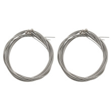 8 Pieces Bass Strings Bass Guitar Accessories Guitar Strings Silver Plated Guitar Music Accessories