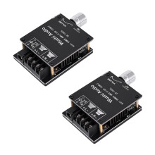 2X ZK-1002L 5.0 5-24V Wireless Audio Digital Power Amplifier Stereo Board 100Wx2 Amp