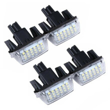 4 St LED-Skyltbelysning för Camry Avalon Auris E18 Vios Esquire Esquire EZ Noah Proace City