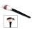 pincel maquiagem cabo madeira para pó base blush e esfumar conjunto 3
