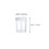 10Pcs Clear Empty Face Cream Box Compact Travel Cosmetic Sample Holder 2