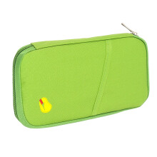 1St Duurzame Groene Canvas Case Voor Paspoort En Documenten Wallet