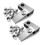 60PCS Robot Mower Replacement Blade Anti-Rust Durable Mower Cutter for MIIMO Robot Single Hole Lawn Mower Blade 1