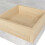 (72x72x30cm, cement grey) coffee table, side table with removable storage box 7