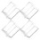 4St Stevige Acryl Pennenhouder, Decoratief En Functioneel Voor 2