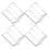 4St Stevige Acryl Pennenhouder, Decoratief En Functioneel Voor 3