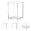 4St Stevige Acryl Pennenhouder, Decoratief En Functioneel Voor 7