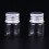 25Stk 5Ml Glasflaschen Mit Aluminiumverschluss Transparent 7