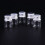 25Stk 5Ml Glasflaschen Mit Aluminiumverschluss Transparent 8