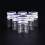 25Stk 5Ml Glasflaschen Mit Aluminiumverschluss Transparent 10