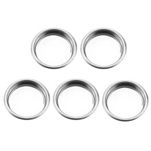 5X 58Mm Kaffee Maschine Blank Filter / Edelstahl Rückspülung Reinigung Blind Schale Kaffee Maschine Zubehör