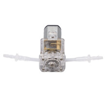 Mini Peristaltic Pump 1ml/min Flow Transparent Shell Medical Dosing Pump 3V