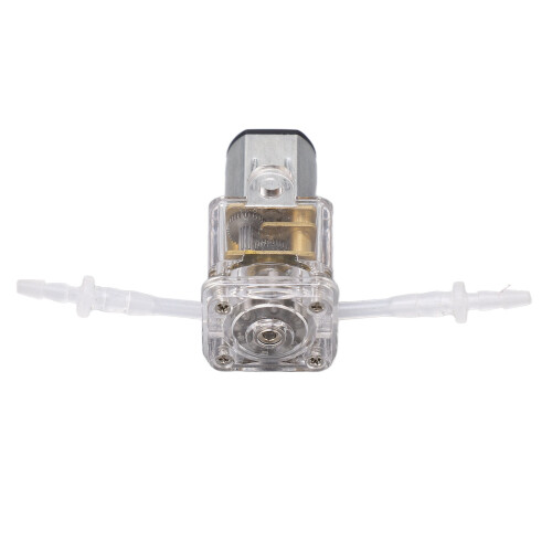 Mini Peristaltic Pump 1ml/min Flow Transparent Shell Medical Dosing Pump 3V