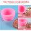 2Stk Silikon Eiscreme Kugel Form Küchenform Haushalt Rosa 7