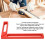 Carpenter Square L-Shape Aluminum 160mm/6.3in Red 4