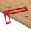 Carpenter Square L-Shape Aluminum 160mm/6.3in Red 5