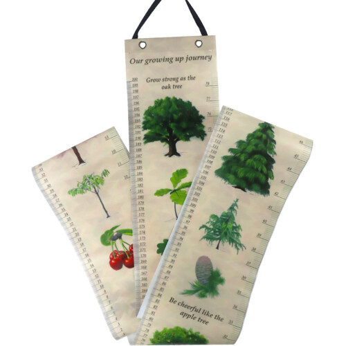 Kinder Höhenmessgerät Polyester PVC Mit Pflanzenmuster 2