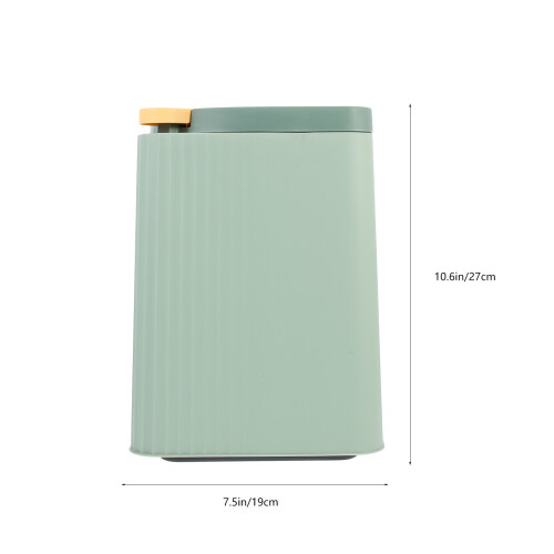 Müllbehälter Mit Deckel Desktop Behälter Box Büro Kunststoff 2