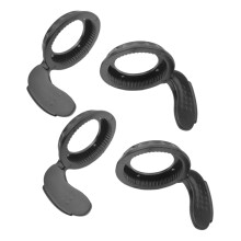 4X Scooter Freno Dito Quadrante Pulsante Scooter Pollice Acceleratore Parti Della Maniglia di Ricambio Vulnerabili per Scooter da 5 Pollici 6 Pollici