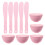 5 Sets Silikon Mischschüssel Für Gesichtsmaske Mit Applikator 5