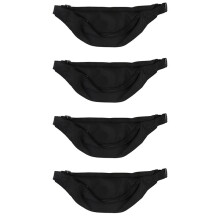 4X Bag Fanny Pack Hip Waist Festival Money Pouch Belt Wallet Sport Holiday Kids Black